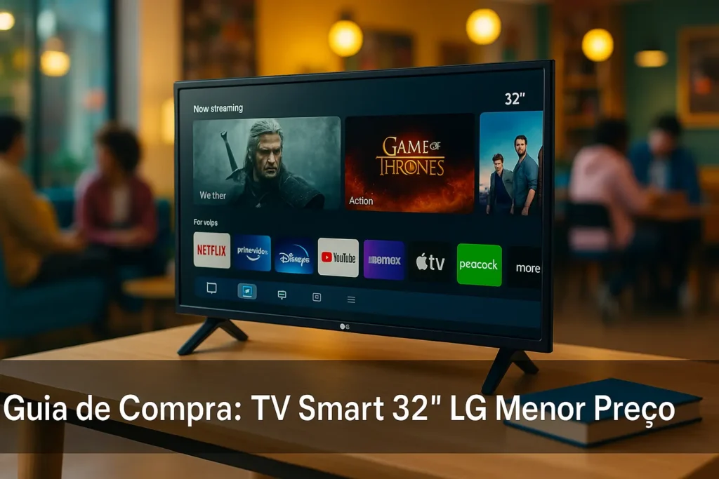5 Melhores TV Smart 32 LG com Menor Preço