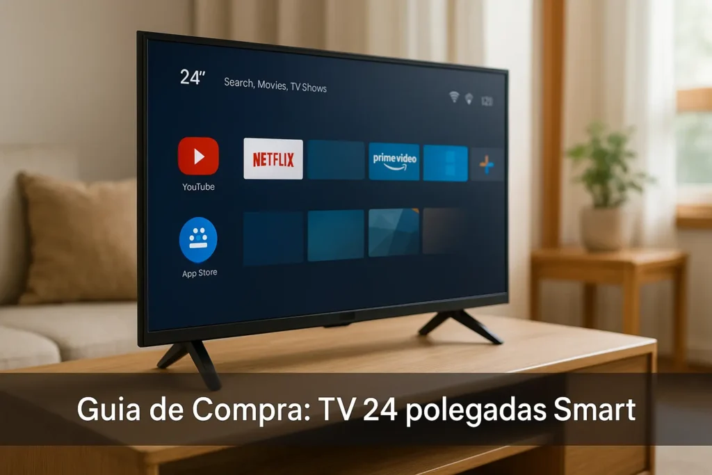 Guia de Compra: 5 Melhores TV 24 polegadas Smart para 2025