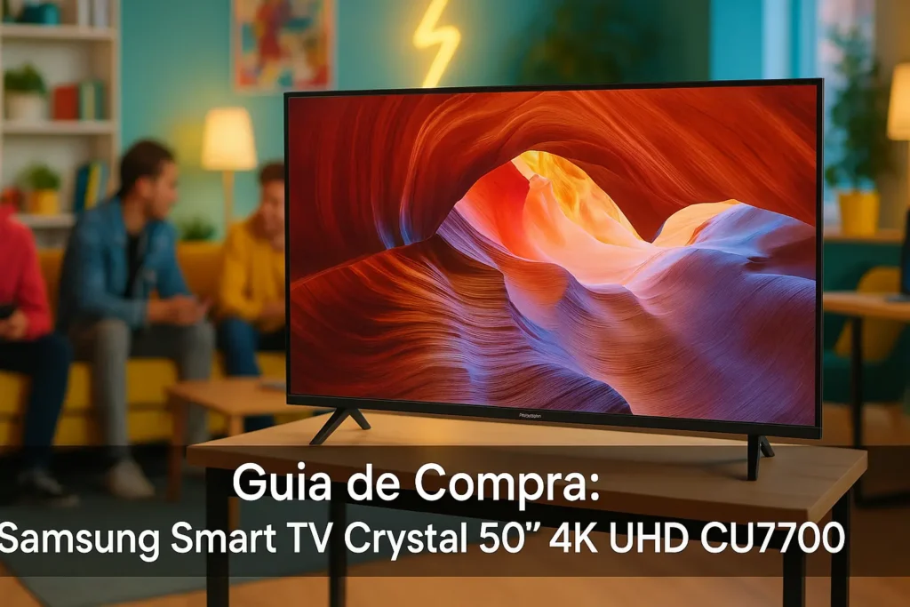 5 Melhores Samsung Smart TV Crystal 50 4K UHD CU7700