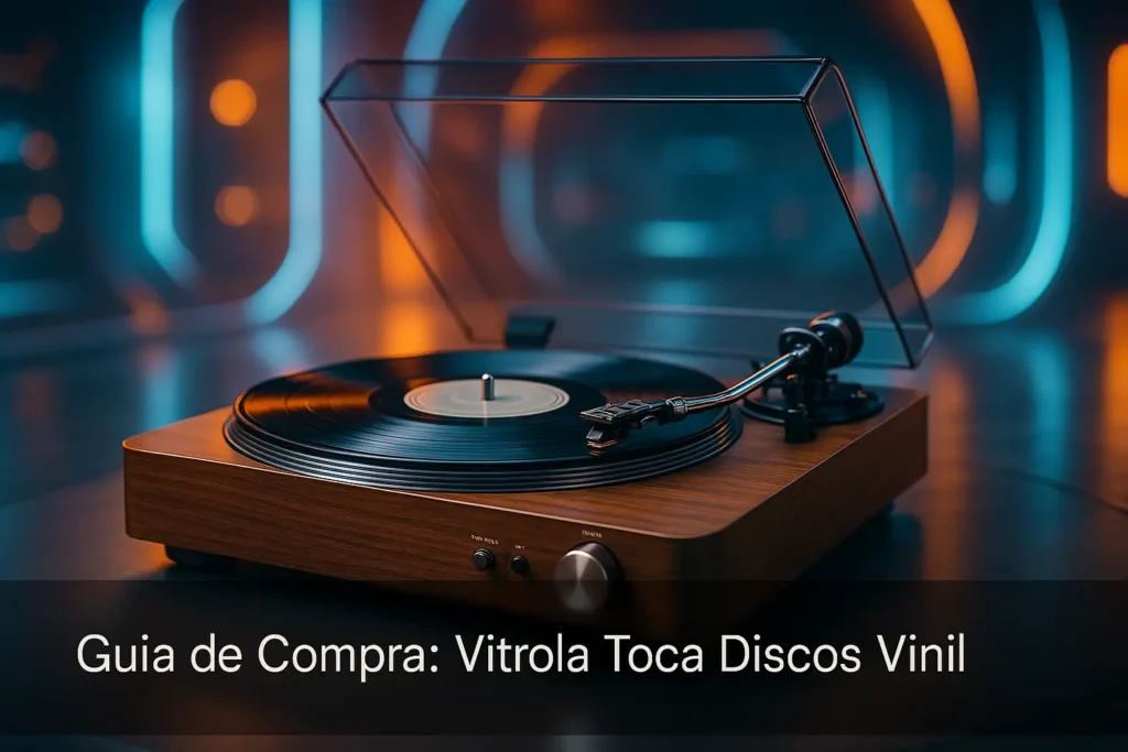 Guia Atualizado: 5 Vitrolas Toca Discos Vinil Imperdíveis