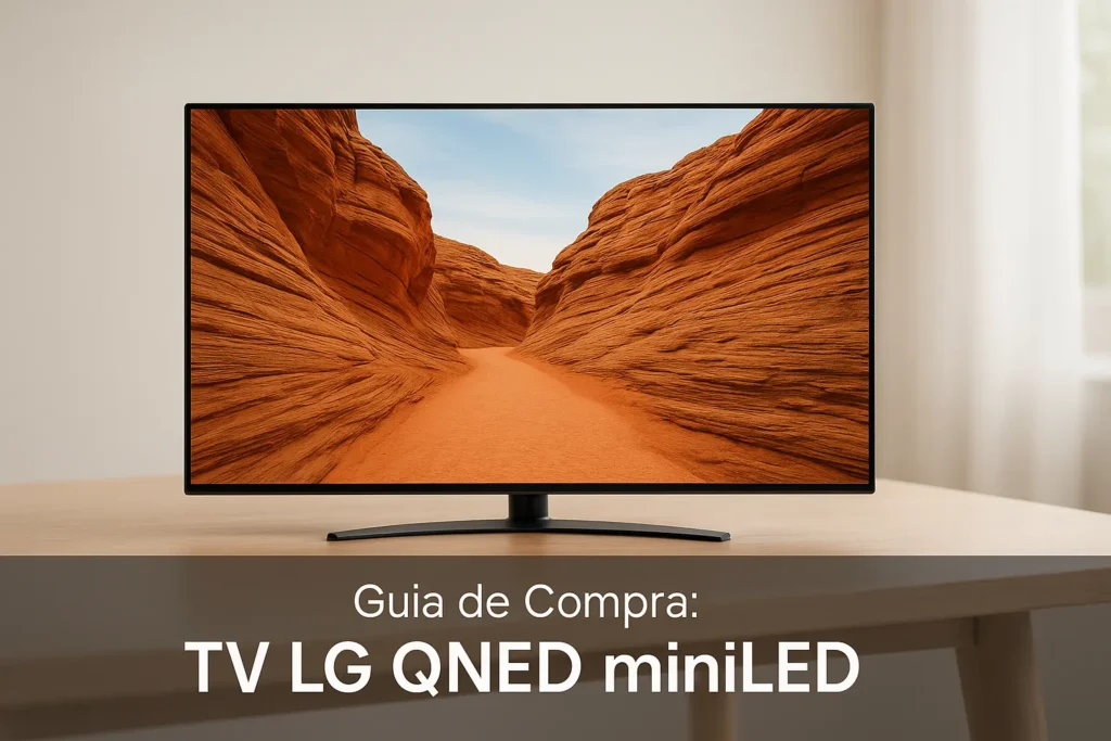 5 Melhores TV LG QNED MiniLED para Presentear