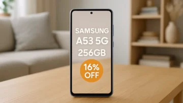 Samsung Galaxy A56 5G 256GB com 16% OFF na Amazon