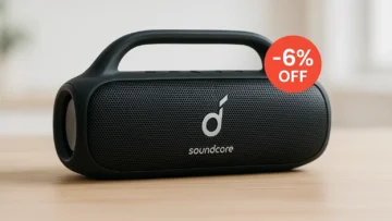 Soundcore Boom 2 Plus com 6% OFF no app da Amazon