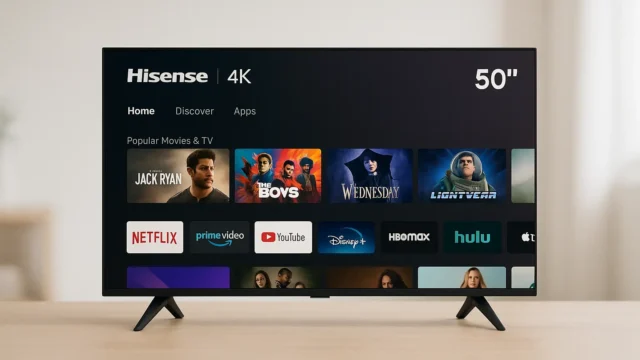 Hisense Smart TV 4K de 50" está com 13% OFF na Amazon