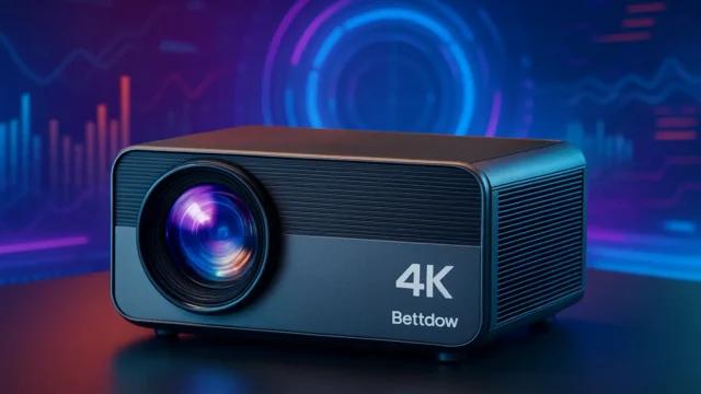 Bettdow Projetor 4K tem 17% OFF em até 10x na Amazon