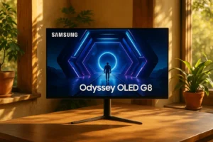 Monitor Gamer Samsung Odyssey OLED G8 32" com 20% OFF na Amazon