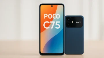 6 celulares Poco C75 com desempenho turbinado para 2025