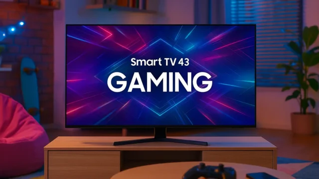 6 melhores smart TV 43" Samsung gaming para gamers exigentes