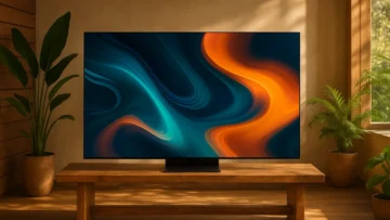 Smart TV 65 polegadas Samsung QN800B barata com alta avaliação