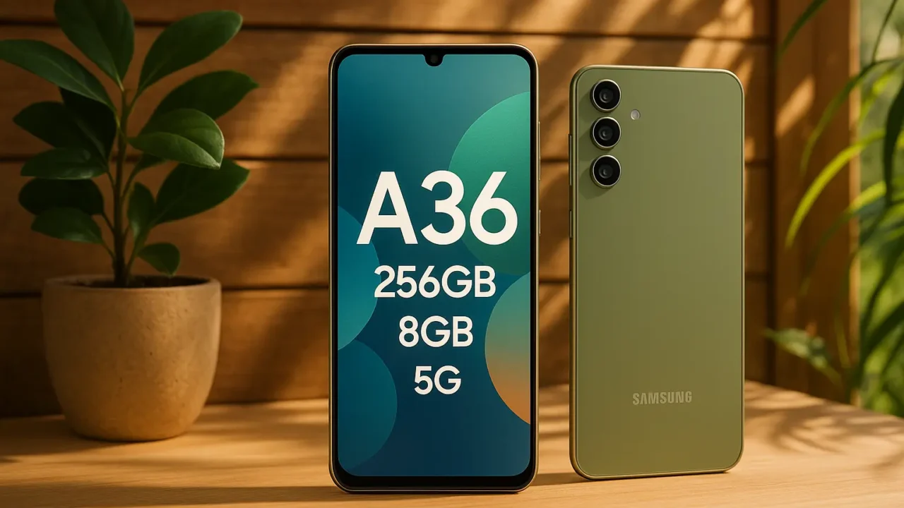 Qual comprar? 6 celulares A36 Samsung 256GB 8GB 5G analisados