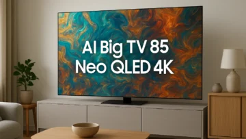 Melhor AI Big TV 85 Neo QLED 4K da Samsung com alta performance
