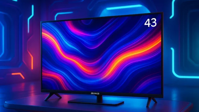 6 TV Aiwa de 43" com desempenho turbinado para 2025
