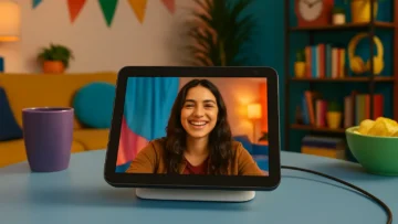 Novo Echo Show 8 2ª geração até R$2.999 com avaliações ★4,6