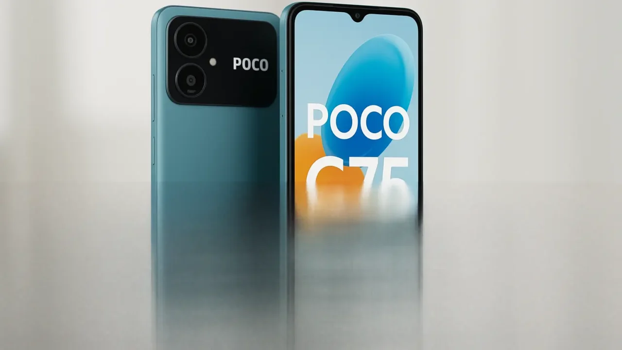 Custo‑benefício: 6 Poco C75 8 256GB por menos de R$2.100