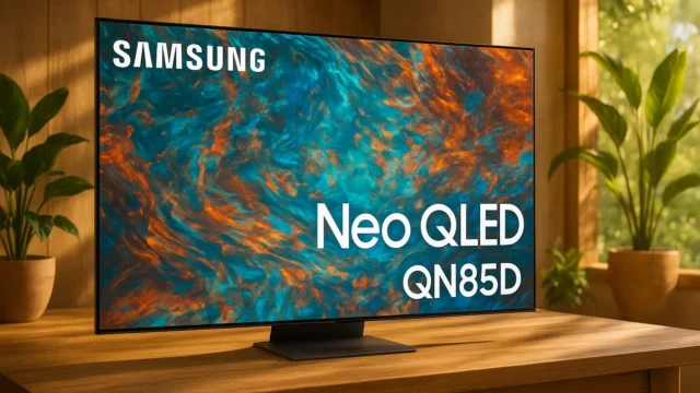 6 Samsung NEO QLED QN85D com design premium por preço justo