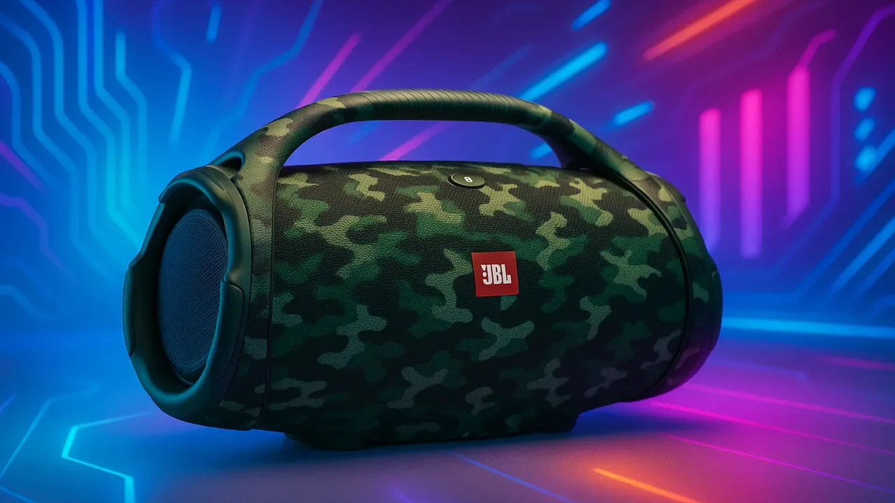 Guia rápido: 6 Boombox 3 camuflada com mais recursos
