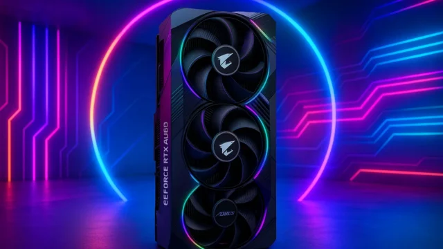 6 RTX 4090 Aorus Master com desempenho turbinado