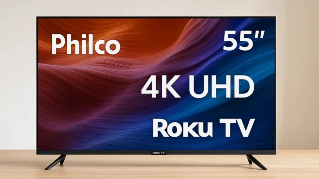 Descontos de até 35%: 6 TV Philco 55 polegadas 4K Roku em oferta especial 08/08/2025 12:29:01
