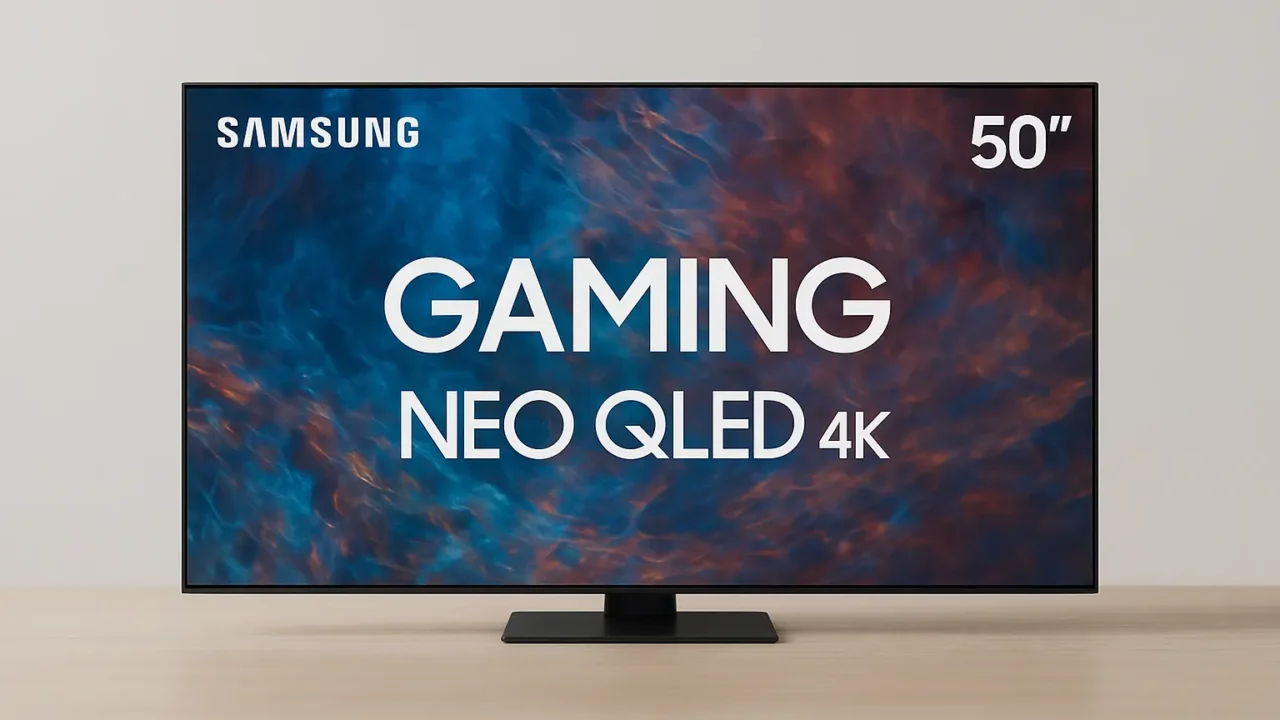 Top 6 smart TV 50 Samsung gaming Neo QLED 4K com entrega ultrarrápida