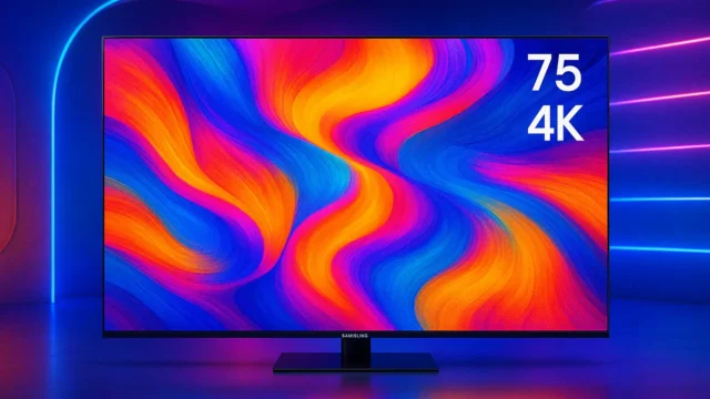 6 smart TV 75 polegadas 4K Samsung com garantia estendida e suporte VIP