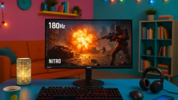 Descontos de até 35%: 6 monitor Acer Nitro 27 180Hz em oferta especial