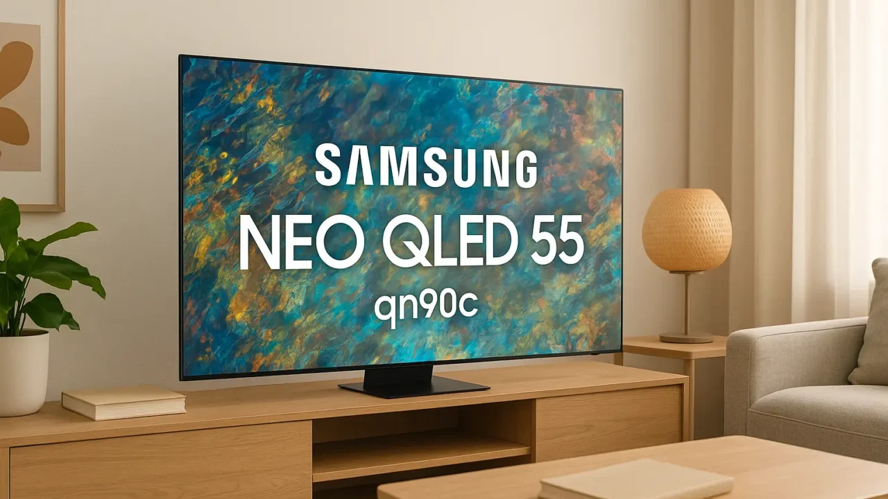 6 Samsung NEO QLED 55 qn90c com garantia estendida e suporte VIP