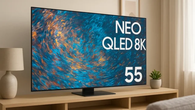 6 smart TV NEO QLED 55 8K com nota máxima dos usuários em 2025