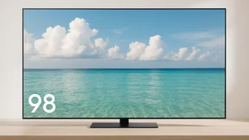 Super Big TV Samsung 98 barato e confiável para qualquer bolso