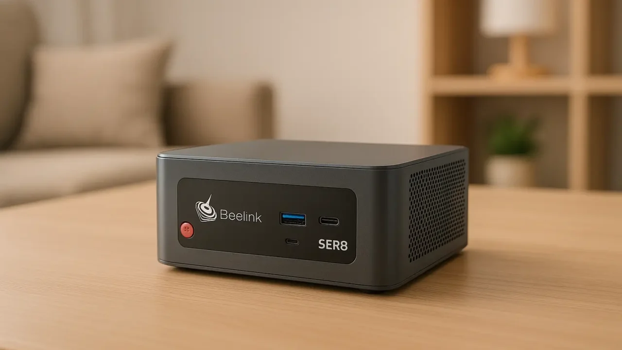 6 mini pc Beelink SER8 com nota máxima dos usuários