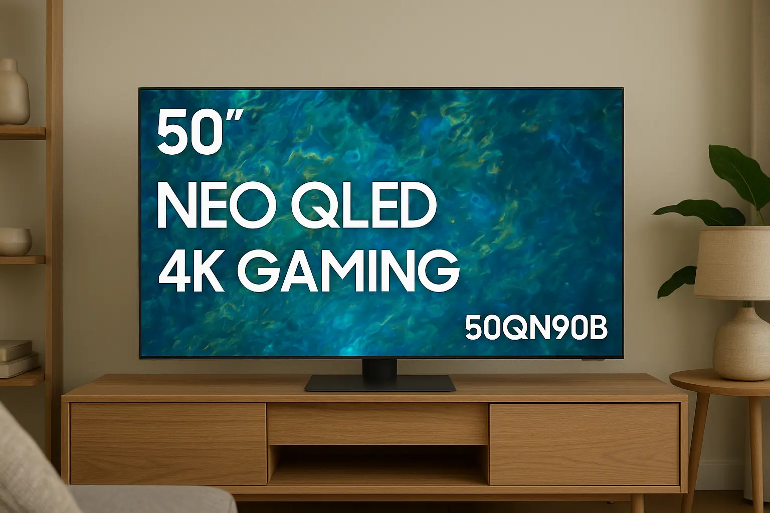 Descontos de até 40%: 6 smart TV 50 NEO QLED 4K Samsung Gaming 50QN90B em oferta especial 2025