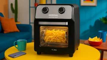 Air Fryer forno Oven 12 litros Mondial até R$967 com avaliações ★4,6