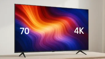 Top 6 smart TV 70 polegadas 4K compactos e leves para usar no dia a dia em 2025