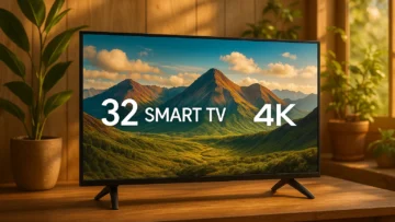 6 Smart TV 32 4k com garantia estendida e suporte VIP