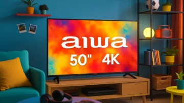 Top 6 TV Aiwa 50 4K compactos e leves para usar no dia a dia