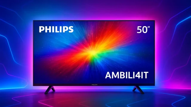 Top 6 TV Philips 50 4K Ambilight compactas e leves para usar no dia a dia
