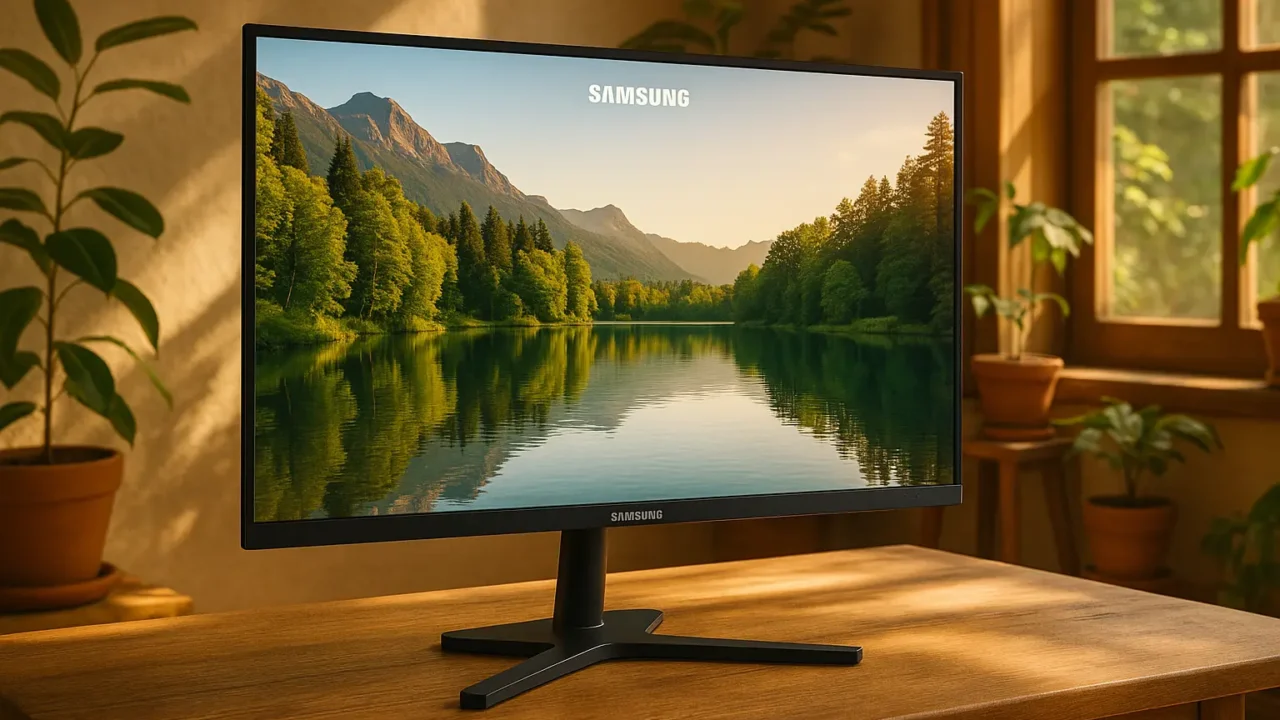 6 monitor 27 Samsung T350: fluidez e conforto com desconto na Amazon