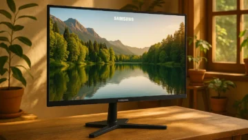 6 monitor 27 Samsung T350: fluidez e conforto com desconto na Amazon
