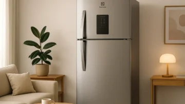 melhor geladeira Electrolux frost free inverter custo beneficio 2025