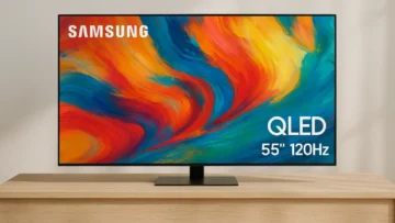 Melhor TV Samsung QLED 55 120Hz com AI
