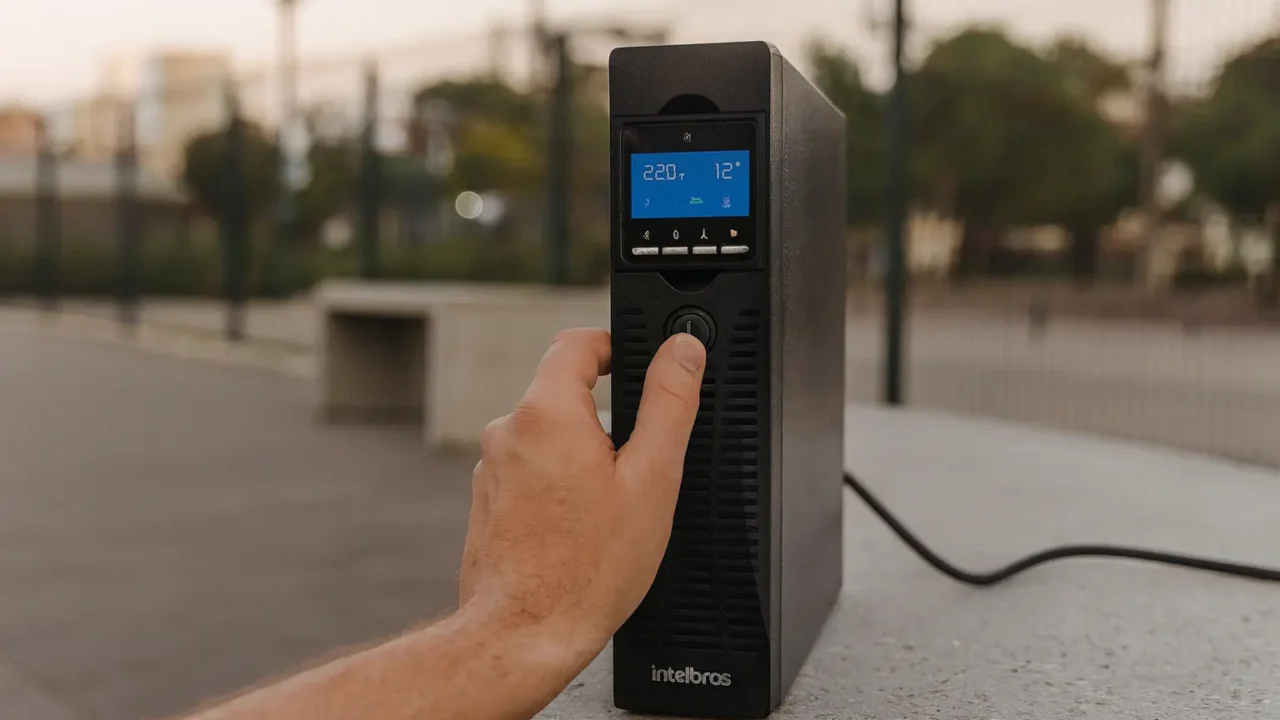 3 Nobreak 5kVA Intelbras para energia contínua