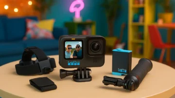 GoPro HERO13 Black Bundle com acessórios extras na Amazon