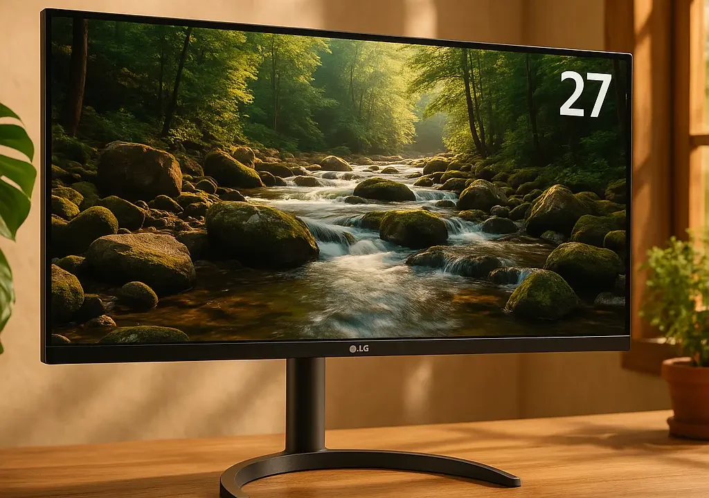 6 monitor LG ultrawide 27 com design premium por preço justo em 2025