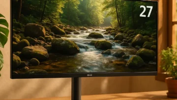 6 monitor LG ultrawide 27 com design premium por preço justo em 2025
