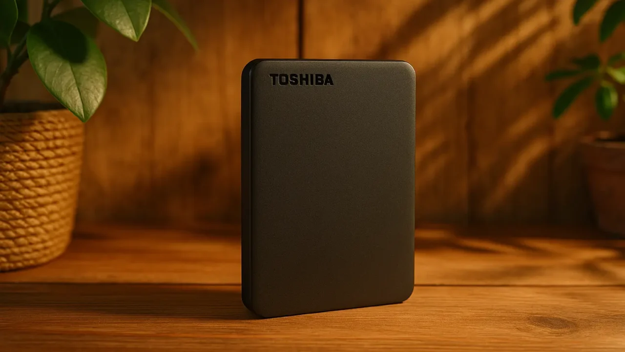 6 HDs externos Toshiba com design premium por preço justo em 2025