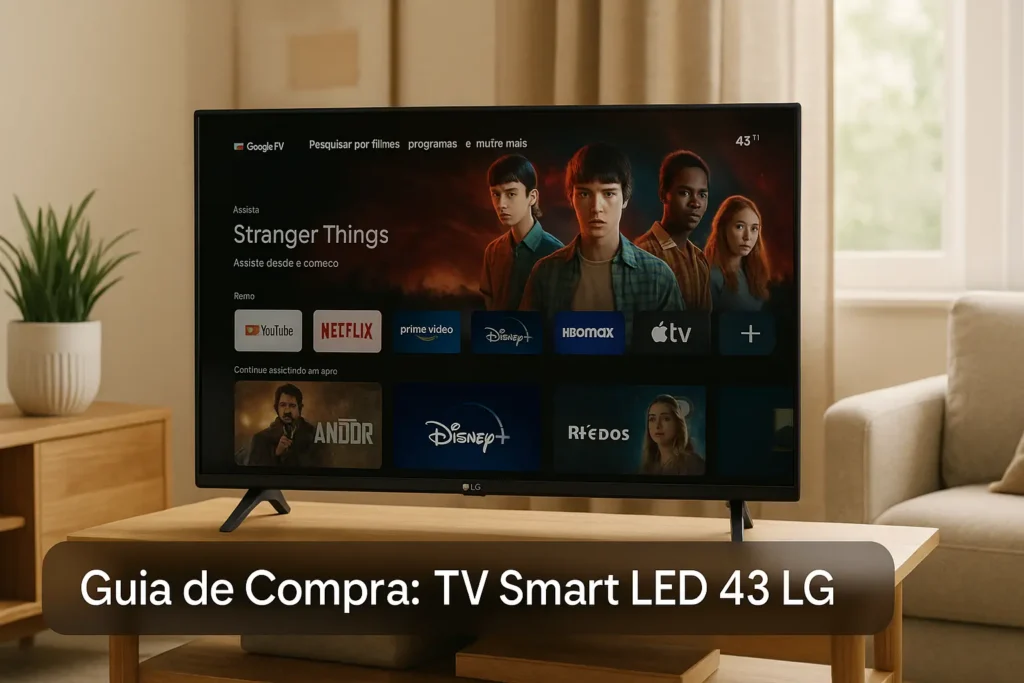 5 Melhores TV Smart LED 43 LG para Quem Busca Qualidade