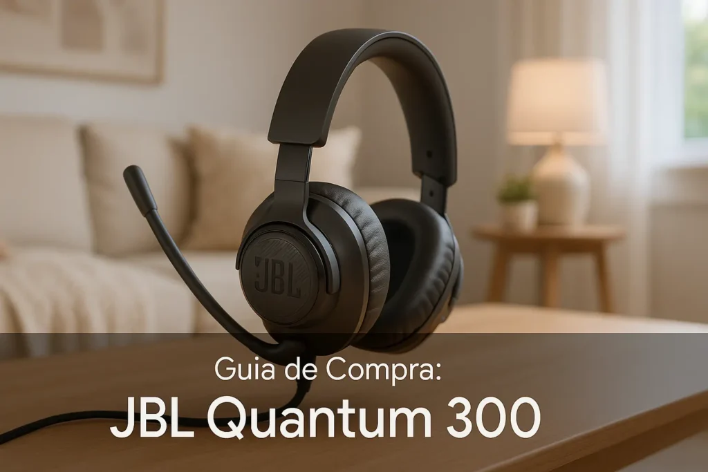 Guia de Compra: 5 Melhores JBL Quantum 300 para Gamers