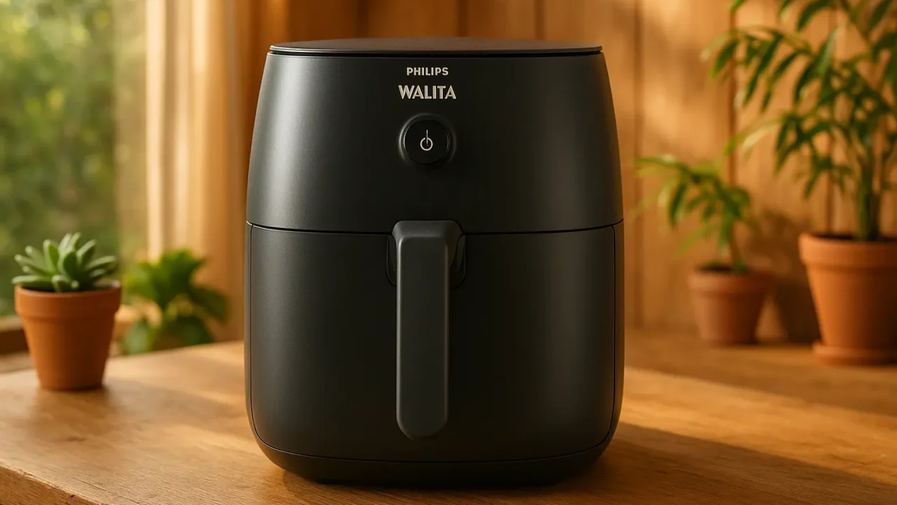 6 fritadeira elétrica Airfryer Philips Walita Série 1000 XL NA130 com design premium por preço justo em 2025