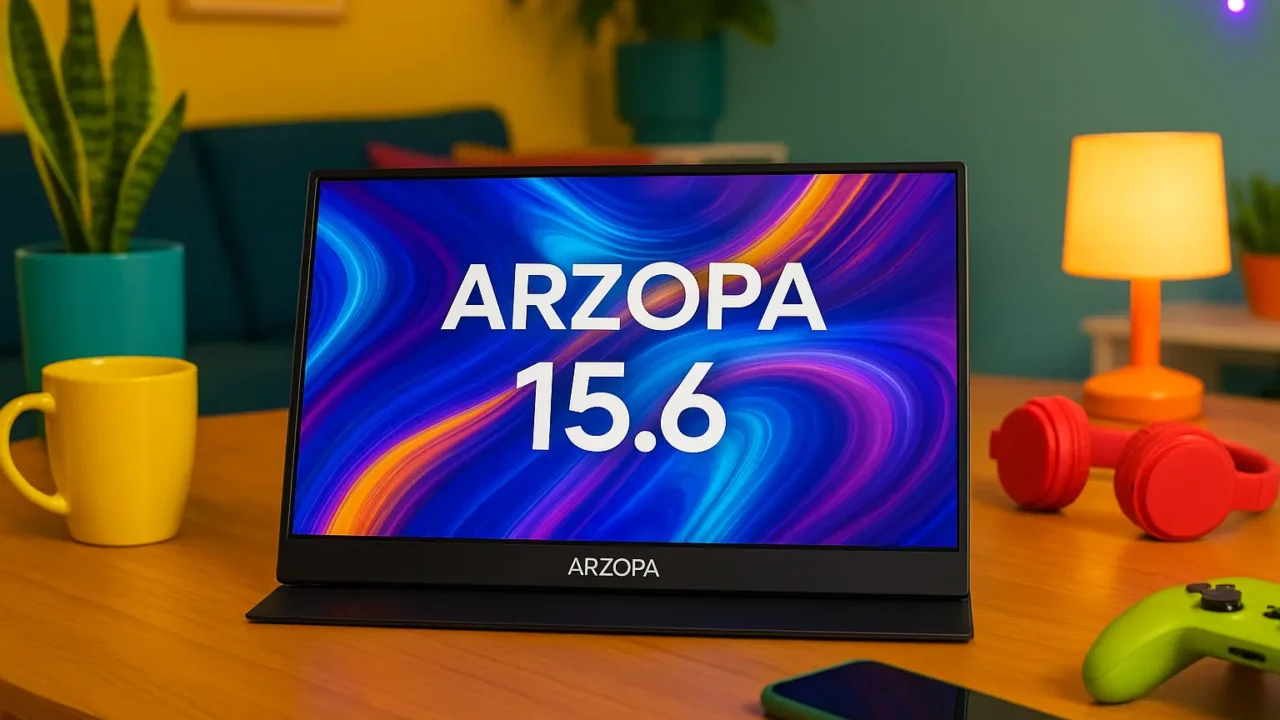 Monitores portáteis Arzopa baratos e confiáveis para qualquer bolso