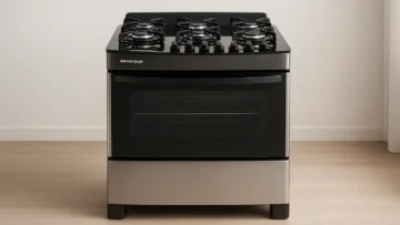 Fogão Brastemp 5 Bocas com Mesa de Vidro Eclipse Collection barato com alta avaliacao