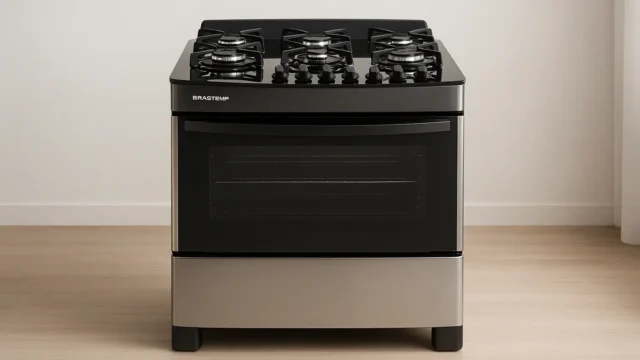 Fogão Brastemp 5 Bocas com Mesa de Vidro Eclipse Collection barato com alta avaliacao